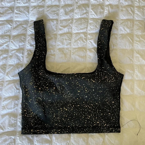 Glyder cutting edge bra in speckled gold - Picture 5 of 9